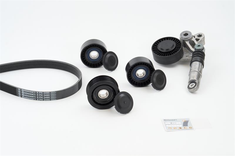 Set curea trapezoidale cu nervuri - CONTINENTAL CTAM