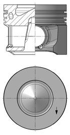Piston - KOLBENSCHMIDT