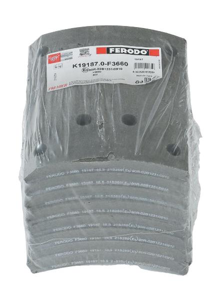 Garnitura tamburului de frana - FERODO