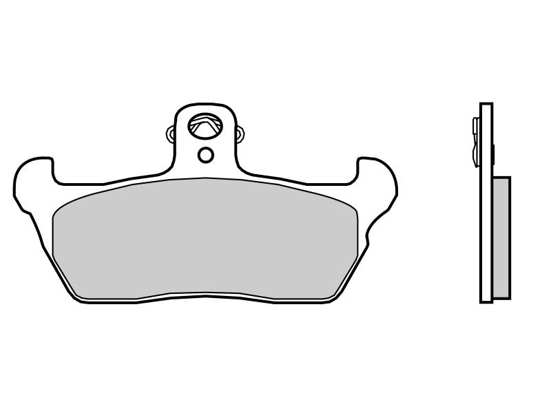 Placute de frana - BREMBO