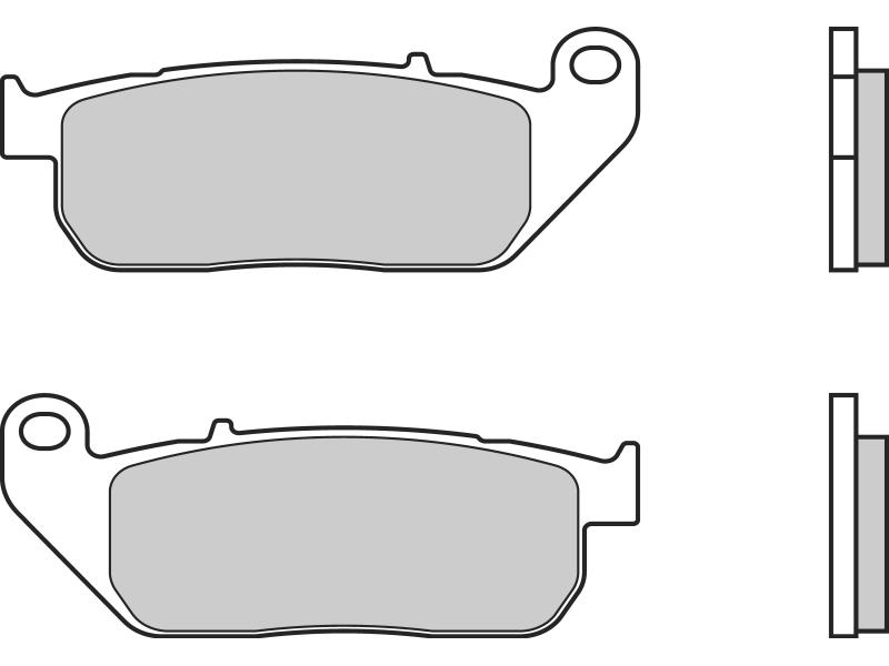 Placute de frana - BREMBO