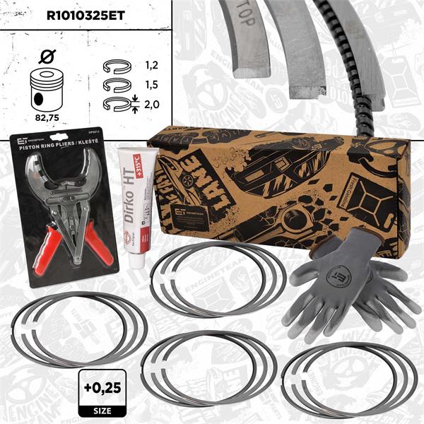 Kit de segmente piston - ET ENGINETEAM