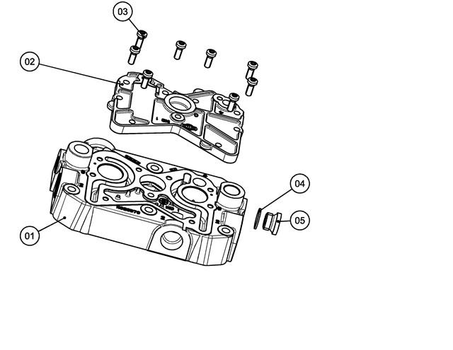 Kit de reparare a compresoarelor de aer comprimat - KNORR