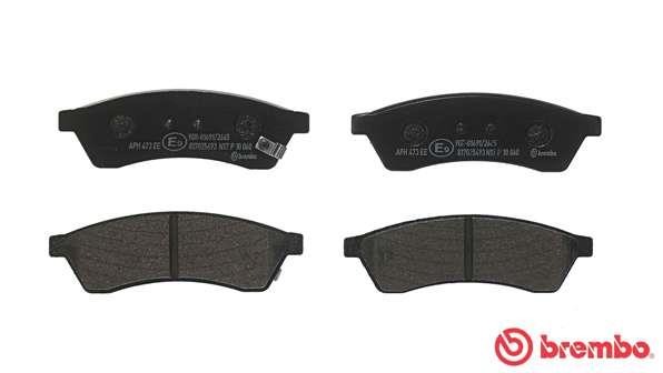 Placute de frana - BREMBO