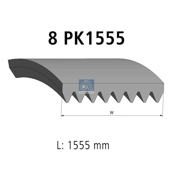 Curea cu caneluri - DT SPARE PARTS