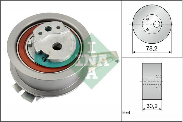 Fulie intinzator curea - INA
