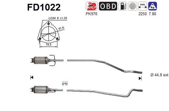 Filtru de particule diesel - STARLINE