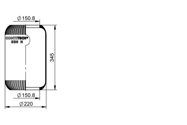Suspensie pneumatică - CONTITECH AIR SPRING