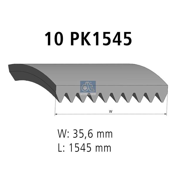 Curea cu caneluri - DT SPARE PARTS