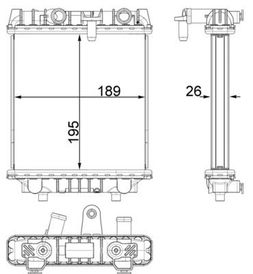 Radiator - MAHLE