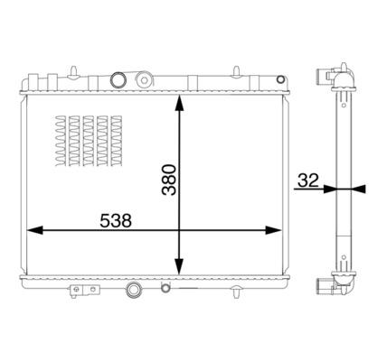 Radiator - MAHLE