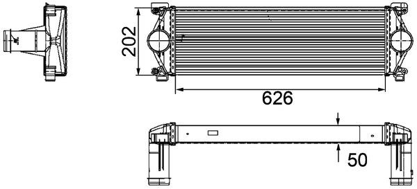 Intercooler - MAHLE