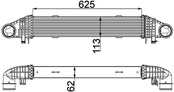 Intercooler - MAHLE