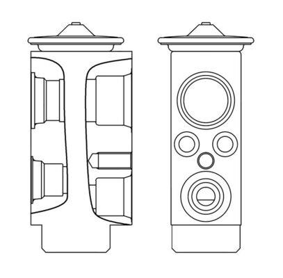 Supapa de expansiune A/C - MAHLE