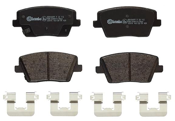 Placute de frana - BREMBO
