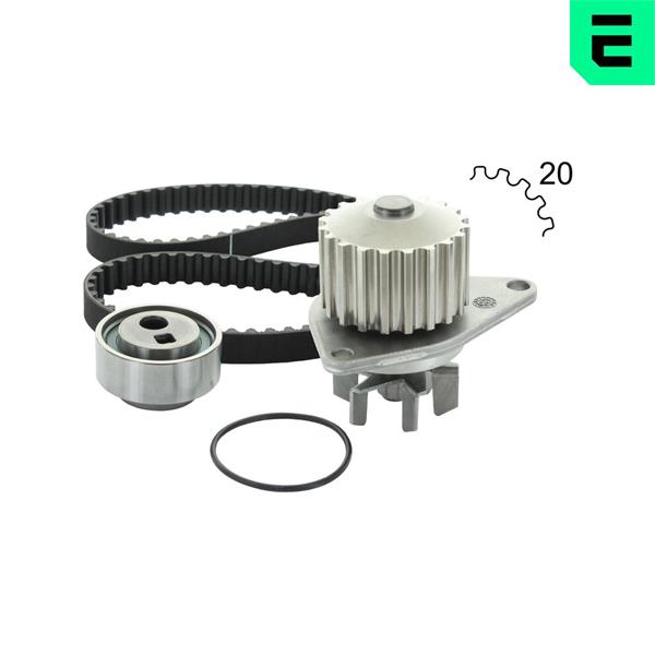Set curea distributie cu pompa de apa - OPTIMAL