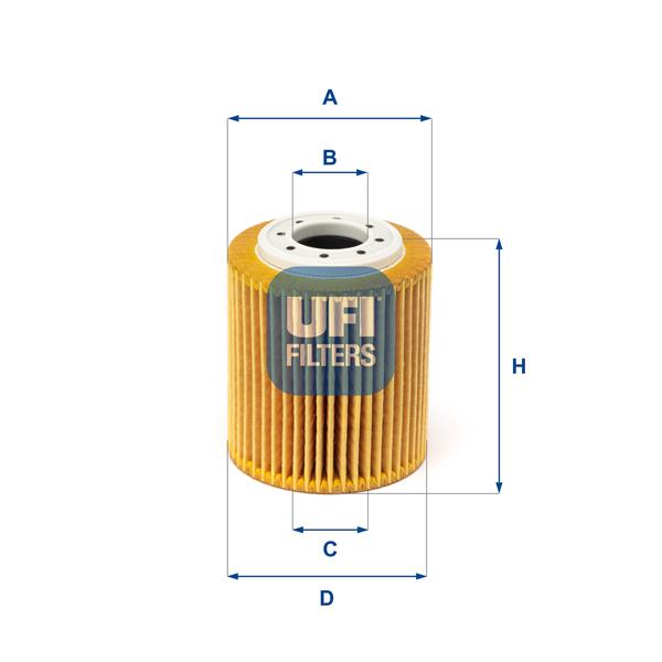 Filtru de ulei - UFI