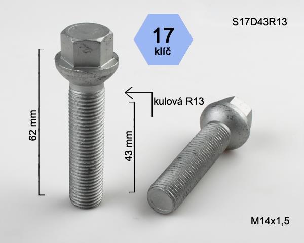 Șurub roată - ALUTECHNIK