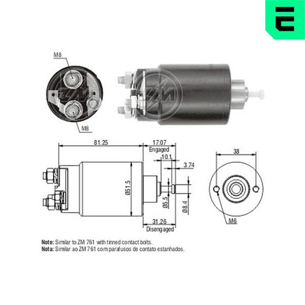 Comutator solenoid - ERA