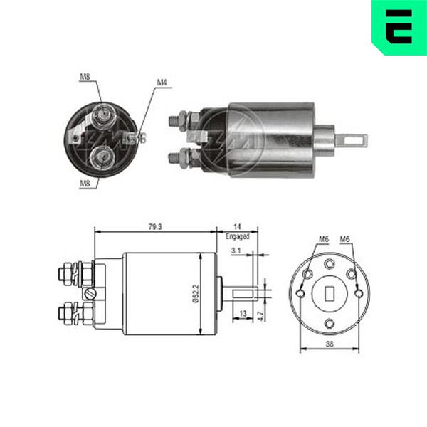 Comutator solenoid - ERA