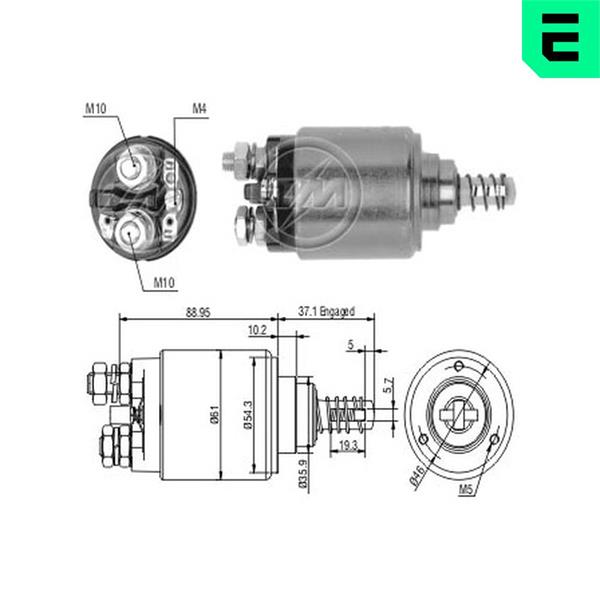 Comutator solenoid - ERA
