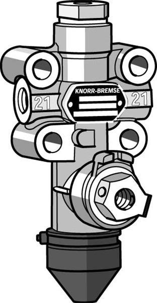 Bloc de supape pentru suspensie pneumatică - KNORR