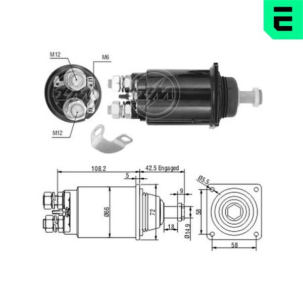 Comutator solenoid - ERA