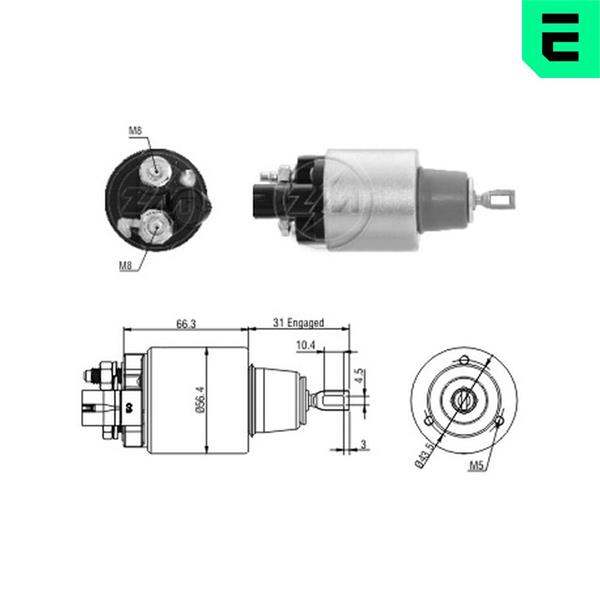 Comutator solenoid - ERA