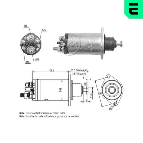Comutator solenoid - ERA