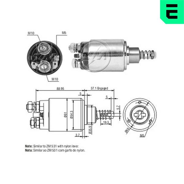 Comutator solenoid - ERA