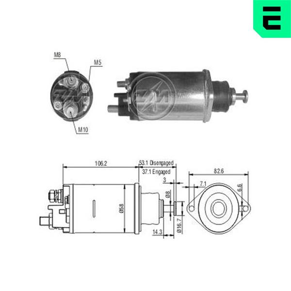 Comutator solenoid - ERA