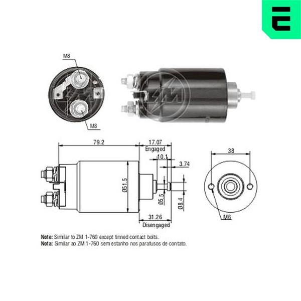 Comutator solenoid - ERA