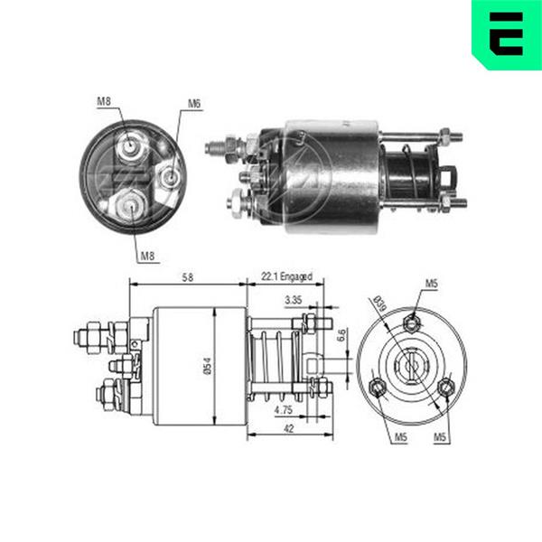 Comutator solenoid - ERA