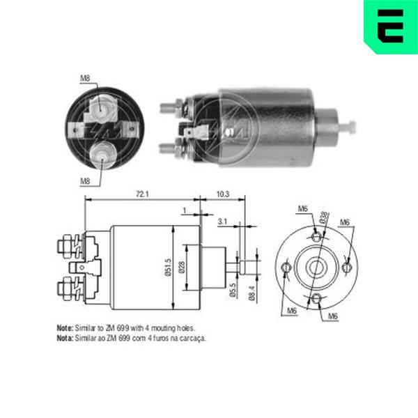 Comutator solenoid - ERA