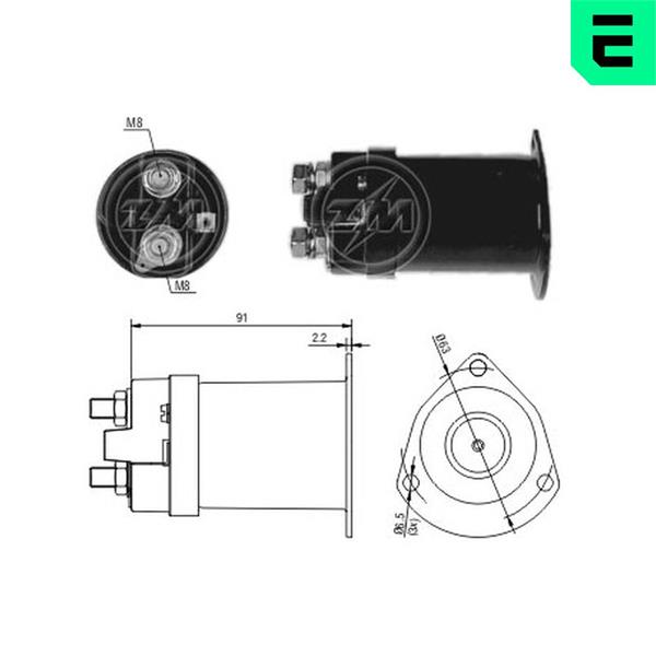 Comutator solenoid - ERA