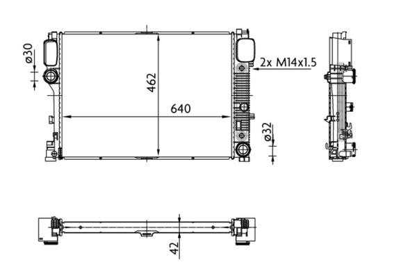 Radiator - MAHLE