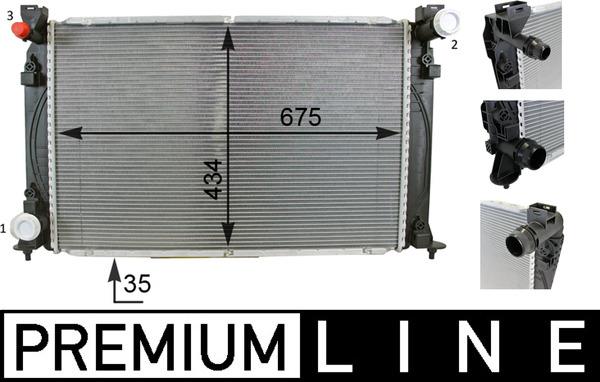 Radiator - MAHLE