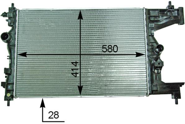 Radiator - MAHLE