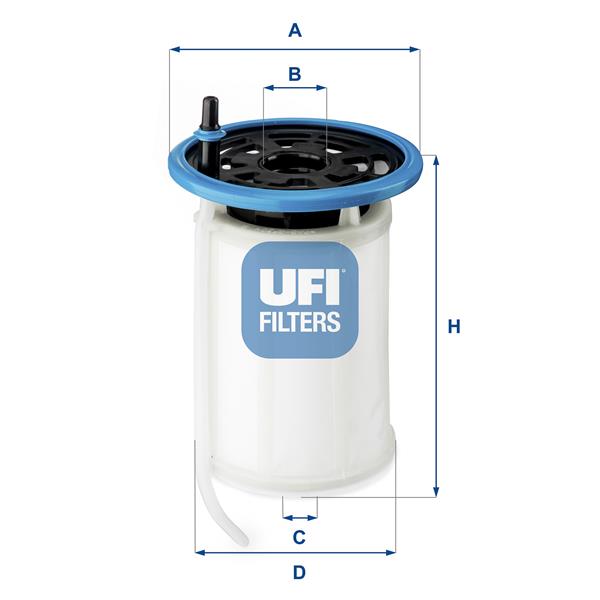 Filtru de combustibil - UFI