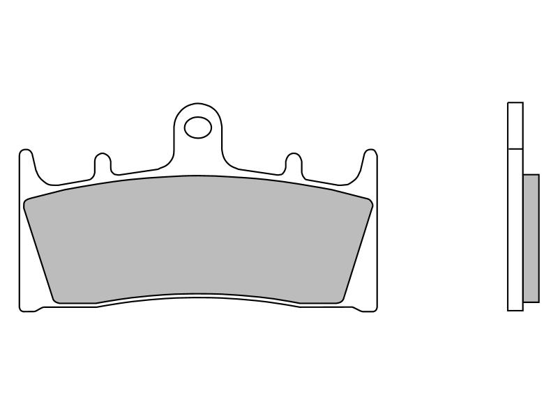Placute de frana - BREMBO