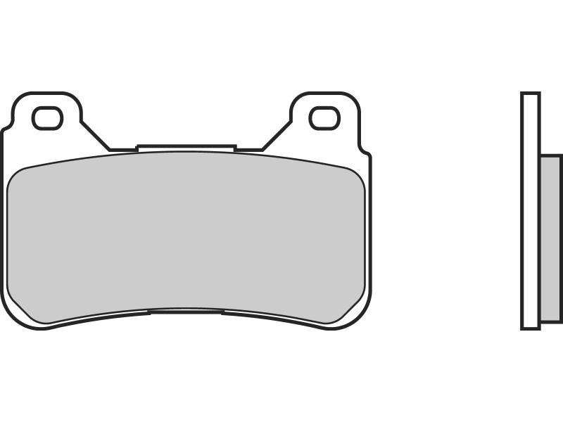 Placute de frana - BREMBO