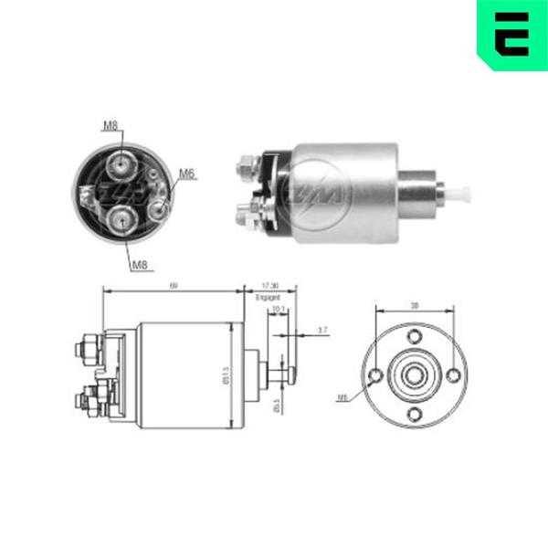 Comutator solenoid - ERA