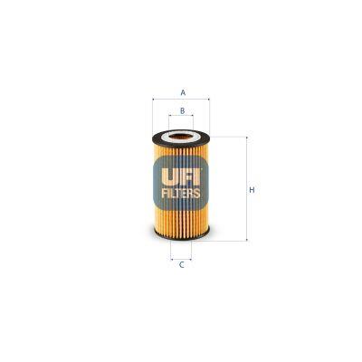 Filtru de ulei - UFI
