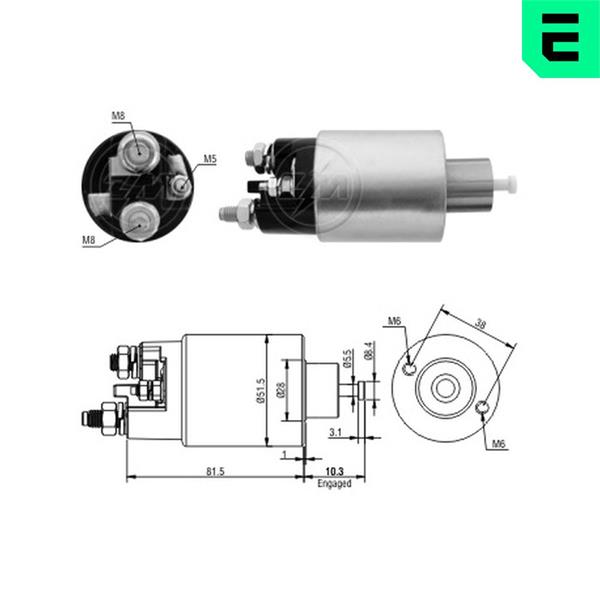 Comutator solenoid - ERA