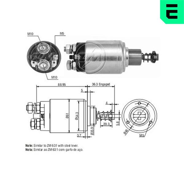 Comutator solenoid - ERA