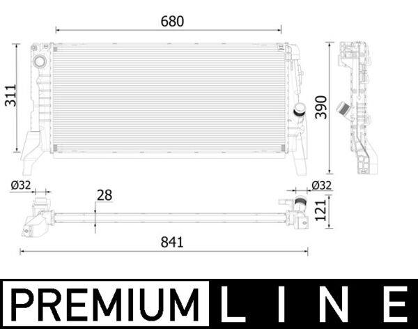 Radiator - MAHLE