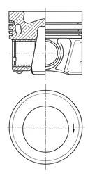 Piston - KOLBENSCHMIDT