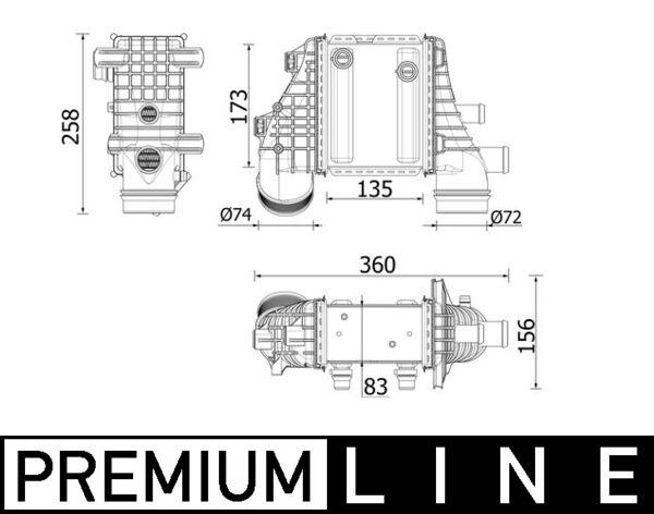 Intercooler - MAHLE