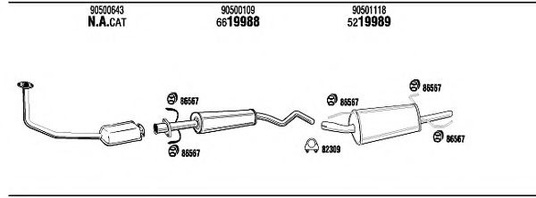 SWF Wiper Blade 12490813 - SWF