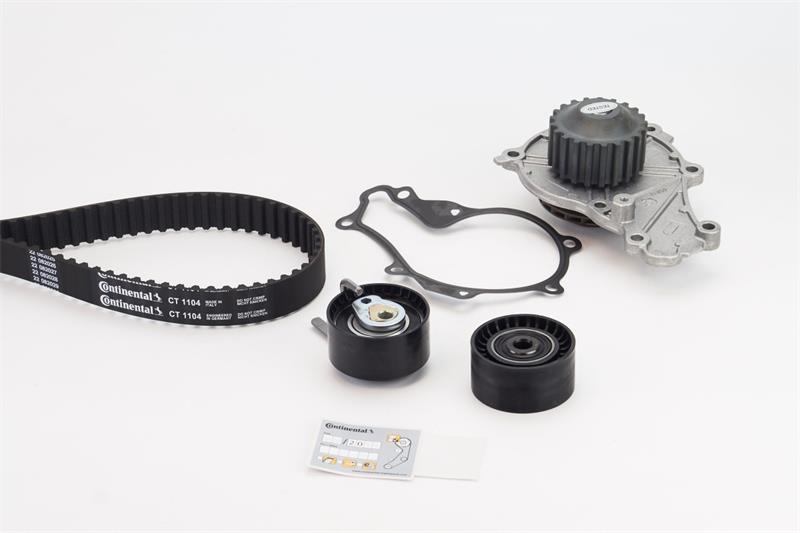Set curea distributie cu pompa de apa - CONTINENTAL CTAM